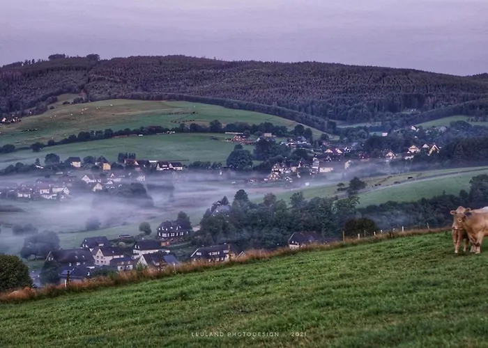 95qm Dachgeschoss Fuer 1 Bis 4 Personen Apartament Bad Laasphe